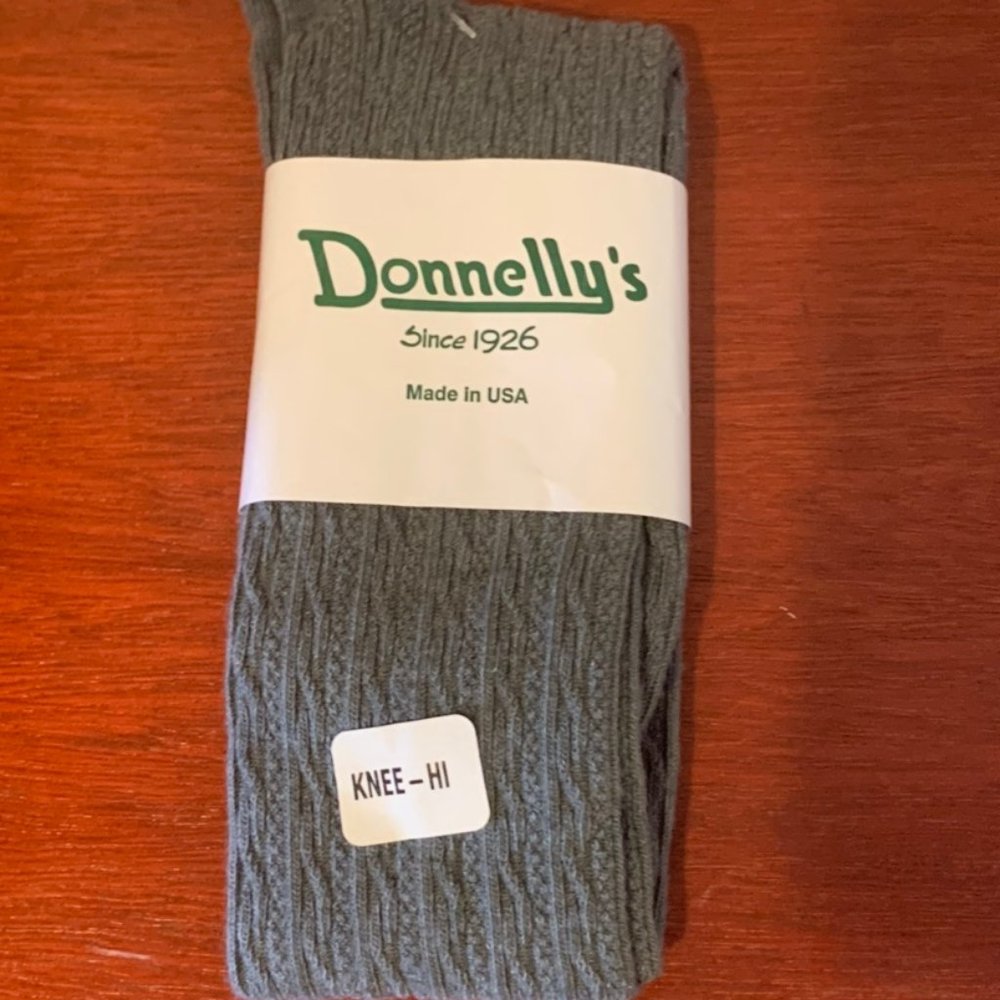 Donnelly's Grey Knee - Hi Socks